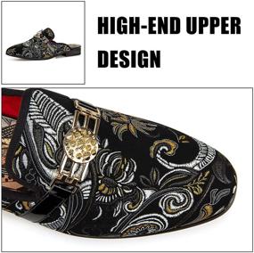 img 3 attached to JITAI Loafers Fashion Wedding Shoes Men's Shoes