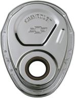 enhance performance with proform 141-215 chrome-plated steel timing chain cover logo