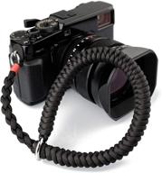 📷 премиум черный браслет для камеры из паракорда для улучшенного удержания и безопасности логотип