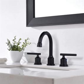 img 3 attached to 💎 WOWOW Handle Bathroom Faucet Widespread: Enhancing Your Bathroom with Unmatched Elegance