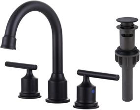 img 4 attached to 💎 WOWOW Handle Bathroom Faucet Widespread: Enhancing Your Bathroom with Unmatched Elegance