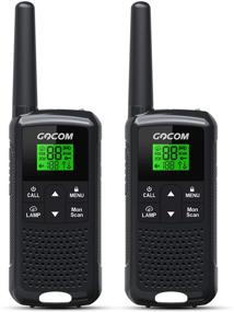 img 4 attached to 📻 GOCOM G200 Family Radio Service (FRS) with Long Range, Rechargeable Batteries, Frequency Range: 462.55-462.725MHz, 467.5625-467.7125MHz UHF (Batteries Not Included)