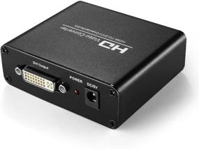 img 3 attached to 📺 TNP HDMI to DVI Converter with Audio Out - HDMI to DVI Video Audio Adapter Sound Splitter w/ 3.5mm AUX, RCA, & Coaxial Output, 1080P 720P, 5.1 & 2 Channel Capabilities