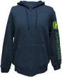 john deere full fleece sweatshirt oxford xl logo