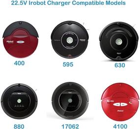 img 2 attached to Roomba Charger 22.5V 1.25A AC Power Adapter, Compatible with Irobot Roomba 550, 595, 400, 500, 600, 700, 800, 880 Series; 770, 650, Pet 560, 780, 630, 530, 760, 700, 500, 660, 4210, 540 and more - Includes 8.8FT Long Power Cord