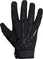 exalt death grip paintball glove logo