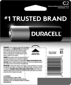 img 3 attached to 🔋 Прочные щелочные батарейки Duracell CopperTop C: долговечные, универсальные батарейки типа C для дома и офиса - 2 штуки