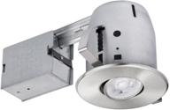 💡 globe electric 90734 push n click recessed lighting logo