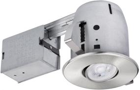 img 4 attached to 💡 Globe Electric 90734 Push N Click Recessed Lighting