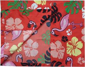 img 1 attached to Hawaiian Shirts Scenic Flamingo Holiday Boys' Clothing : Tops, Tees & Shirts