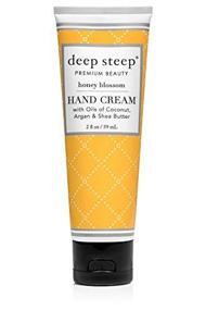 img 1 attached to Deep Steep Hand Cream, 2oz (Honey Blossom) - Skin-Soothing and Nourishing Formula