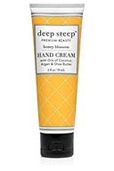 deep steep hand cream, 2oz (honey blossom) - skin-soothing and nourishing formula logo