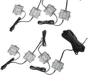 img 1 attached to 💡 Enhance Your Truck Bed with Kingshowstar 8PCS White LED Lighting Kit - Waterproof, Super Bright, and Easy to Install!