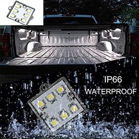 img 3 attached to 💡 Enhance Your Truck Bed with Kingshowstar 8PCS White LED Lighting Kit - Waterproof, Super Bright, and Easy to Install!