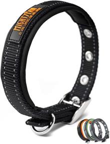 img 4 attached to 🐾 Mighty Paw Ultra Soft Dog Collar: Comfortable and Reflective Collar for Small, Medium, and Large Breeds