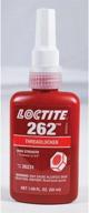 loctite red 262 high-strength threadlocker - 1.69 fl. oz. bottle (26231) logo