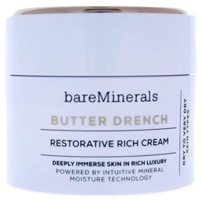 img 1 attached to 💧 bareMinerals Butter Drench Restorative Rich Cream 1.7 Oz: Intense Hydration for Revitalized Skin