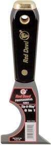 img 4 attached to Red Devil 4251 6-in-1 Painter's 🎨 Tool, 1-Pack, Black: The Ultimate Painting Buddy