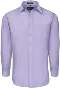 img 1 attached to 👔 Basilio BAS WHITE 155 32 Convertible Solid Dress Shirt for Men's Clothing