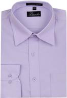 👔 basilio bas white 155 32 convertible solid dress shirt for men's clothing logo