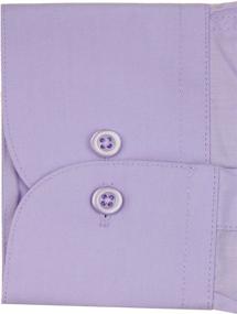 img 3 attached to 👔 Basilio BAS WHITE 155 32 Convertible Solid Dress Shirt for Men's Clothing