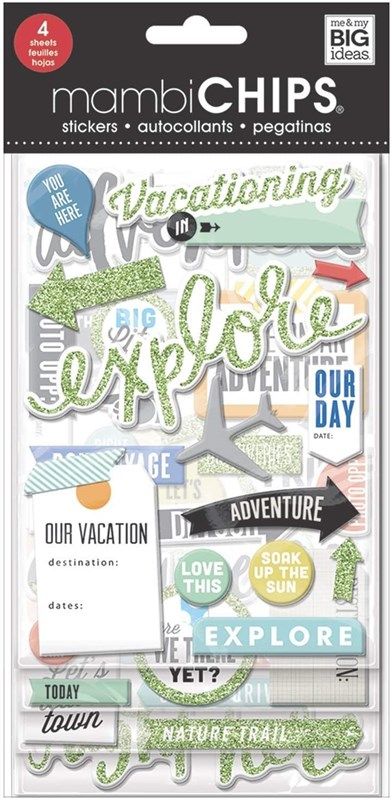 me big ideas cbvx47 pack vacation 로고