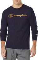 champion classic graphic sleeve gray 586618 men's clothing logo