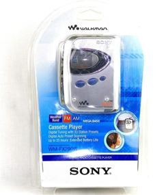 img 4 attached to Optimized for SEO: Sony WM-FX290W 🎧 Portable Walkman with AM/FM/Weather Radio and Cassette Player