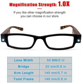 img 1 attached to Reading Glasses Magnifier Eyeglasses Readers