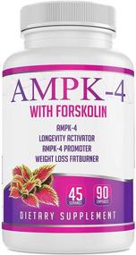 img 4 attached to 💪 AMPK-4 Activator: Energize, Promote Longevity, and Boost Metabolism with Berberine and Forskolin - 90 Capsules/45 Servings
