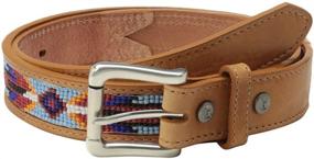 img 1 attached to Will Leather Goods Umpqua Natural Men's Accessories for Belts