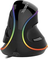 🖱️ j-tech digital vertical ergonomic mouse wired with chroma rgb led, 5 adjustable dpi for gaming - v628r logo