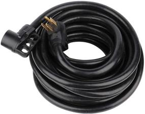 img 4 attached to ⚡️ SCITOO 50Amp 50Ft RV Extension Cord Power Supply Cable | Trailer Motorhome Camper | With Handle | Black | Heavy Duty Extension Cords | 6AWG3C + 8AWG1C | ETL/CETL Listed