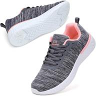 👟 stq women's lace up lightweight tennis shoes: comfortable walking shoes with superior breathability logo