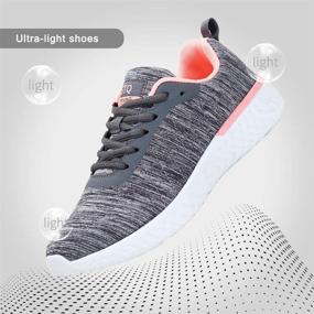 img 1 attached to 👟 STQ Women's Lace Up Lightweight Tennis Shoes: Comfortable Walking Shoes with Superior Breathability