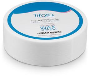 img 2 attached to 🌸 Tifara Beauty Non-Woven Body and Facial Wax Strip Roll - 3 inches x 100 yards