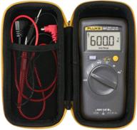 📏 khanka hard travel case replacement for fluke 101/106/107 digital multimeter: ideal protection for portable industrial equipment logo