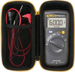 img 4 attached to 📏 Khanka Hard Travel Case Replacement for Fluke 101/106/107 Digital Multimeter: Ideal Protection for Portable Industrial Equipment