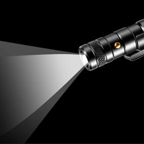 img 2 attached to 🎁 High-quality Tactical Pen with LED Flashlight: Perfect Gift for Men - Birthday, Christmas Ideas for Father, Husband, Grandpa - Multitool and Stylish Black Gift Box Included