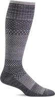 sockwell moderate graduated compression charcoal logo