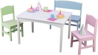 🪑 nantucket table bench chairs for kids - kidkraft home store логотип