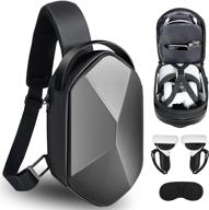 sarlar design fashion hard travel case: ultimate 👜 protection & style for oculus quest 2 headset and accessories logo