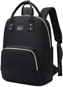 img 4 attached to Durable Asenlin Business Backpack in Black: Ideal for Professionals-on-the-Go