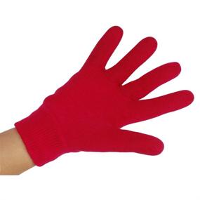 img 2 attached to 🧤 EMILYSTORES Moisturizing Gel Gloves for Cracked Skin Treatment with Jojoba Oil & Vitamin E - Soften, Repair, and Hydrate - Spa Magenta color - 1 Pair