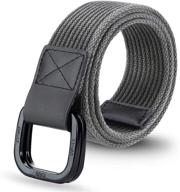 👨 itiezy military double webbing canvas men's belts - optimize your style with quality accessories logo