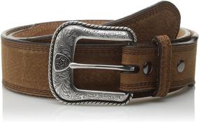 img 1 attached to Ariat Men's Rowdy Tapered Brown: Premium Quality & Sleek Style for Modern Men