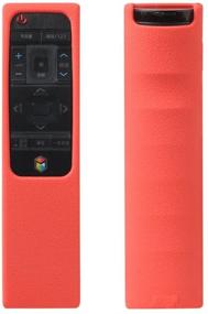 img 2 attached to Samsung Smart QLED TV Remote Case SIKAI Shockproof Protective Case For Samsung QLED TV Smart Remote Control BN59-01221B BN59-01220A BN59-01220B With Free Lanyard (Red)