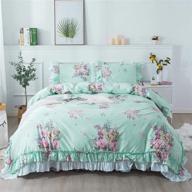 abreeze farmhouse bedding pillowcases comforter logo