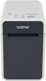 img 4 attached to Brother TD-2120N Direct Thermal Printer: Compact Monochrome Desktop Printer - Ideal for Receipt Print - Black/White - Dimensions: 8.46" x 6.77" x 4.33
