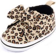 newborn sneakers leopard leopard1 12_months girls' shoes for athletic logo